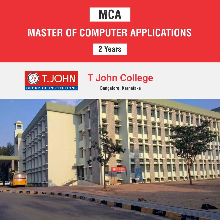 Master of Computer Applications [MCA] at T John College, Bengaluru/Bangalore